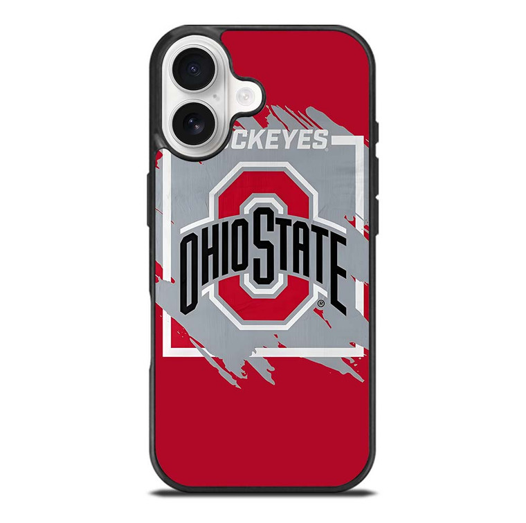 OHIO STATE BUCKEYES UNIVERSITY FOOTBALL LOGO iPhone 17 Case Cover