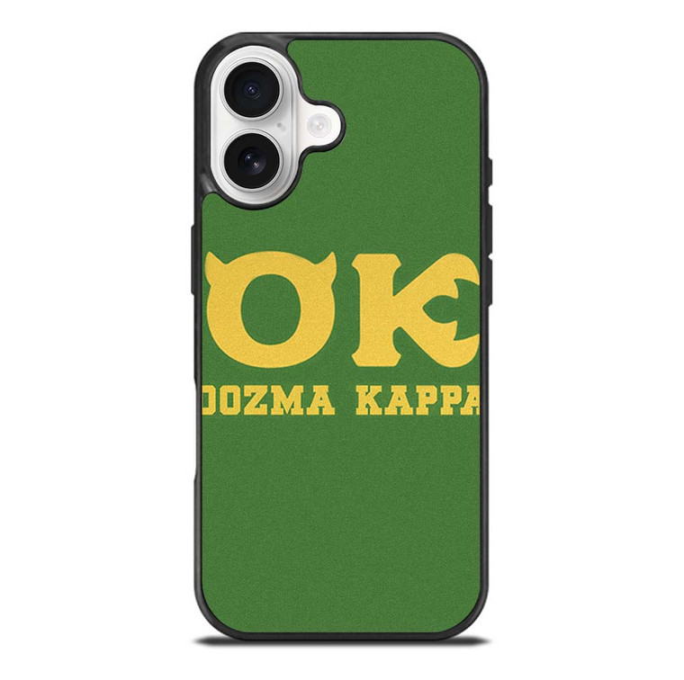 OOZMA KAPPA MONSTER INC LOGO iPhone 17 Case Cover