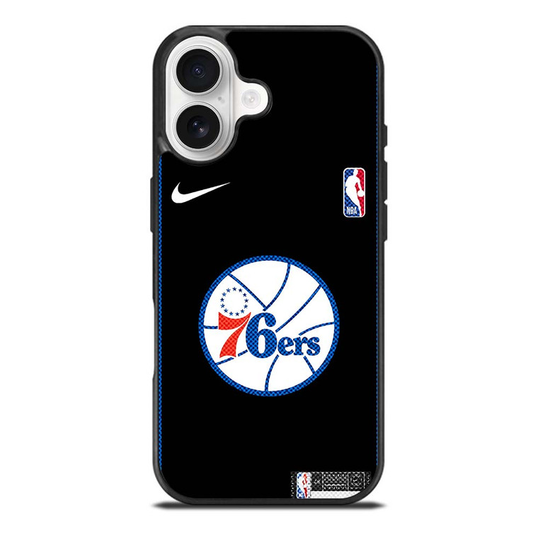 PHILADELPHIA 76ERS NIKE NBA BASKETBALL iPhone 17 Case Cover
