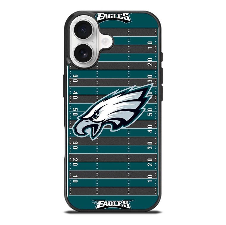 PHILADELPHIA EAGLES FOOTBALL FIELD iPhone 17 Case Cover
