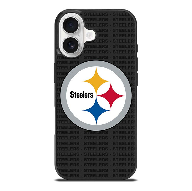 PITTSBURGH STEELERS FOOTBALL TEXT iPhone 17 Case Cover