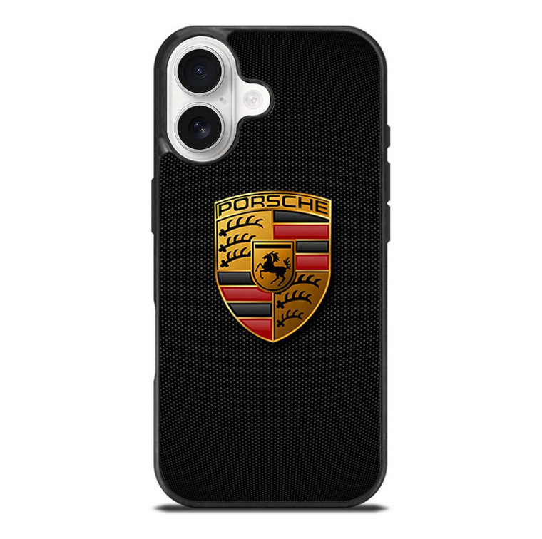 PORSCHE CARBON FIBER iPhone 17 Case Cover
