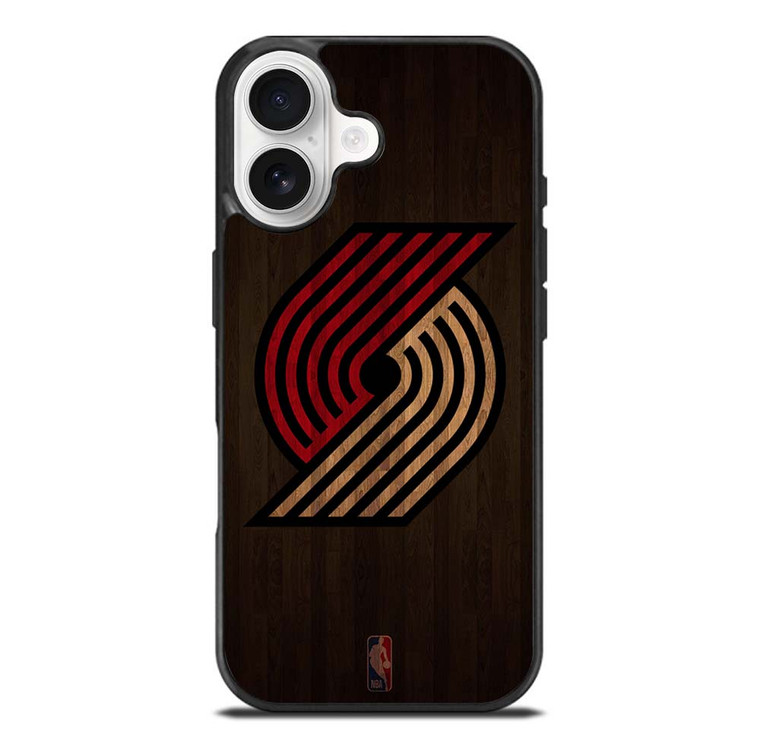 PORTLAND TRAIL BLAZERS BASKETBALL COURT NBA iPhone 17 Case Cover PORTLAND TRAIL BLAZERS BASKETBALL COURT NBA iPhone 17 Case Cover