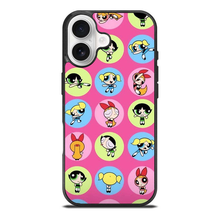 POWERPUFF GIRLS CUTE PATTERN iPhone 17 Case Cover