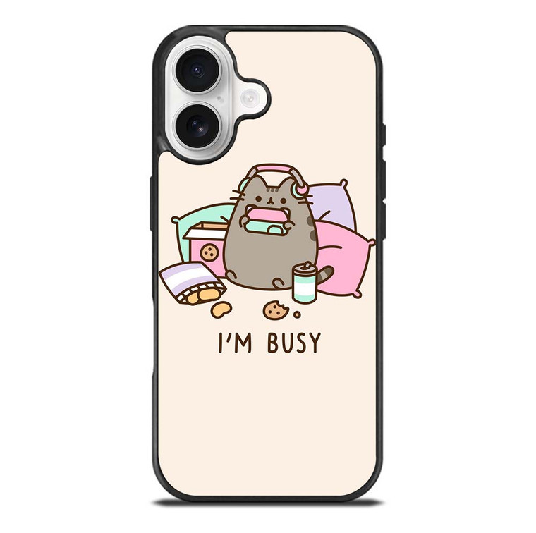 PUSHEEN BUSY CAT iPhone 17 Case Cover