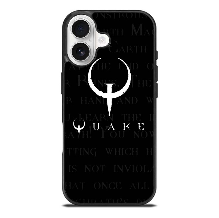 QUAKE GAMES LOGO 2 iPhone 17 Case Cover