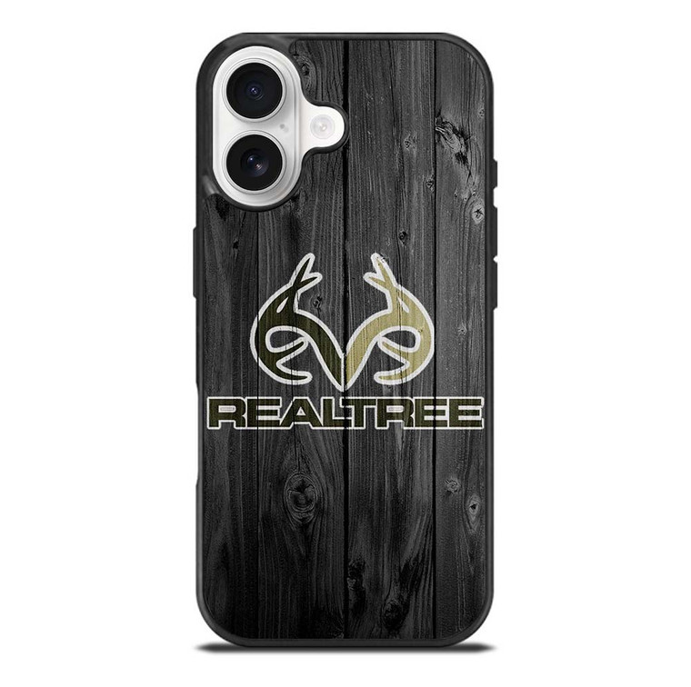 REALTREE WOODEN LOGO iPhone 17 Case Cover