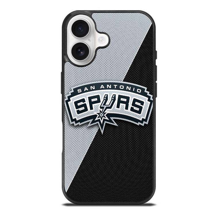 SAN ANTONIO SPURS NBA BASKETBALL LOGO iPhone 17 Case Cover