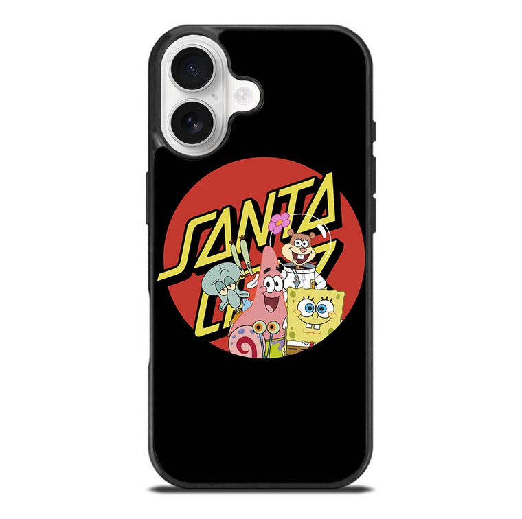 SANTA CRUZ X SPONGEBOB iPhone 17 Case Cover