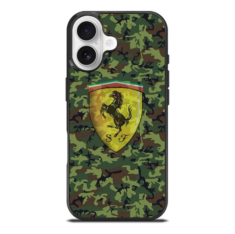 SCUDERIA FERRARI F1 CAMO iPhone 17 Case Cover
