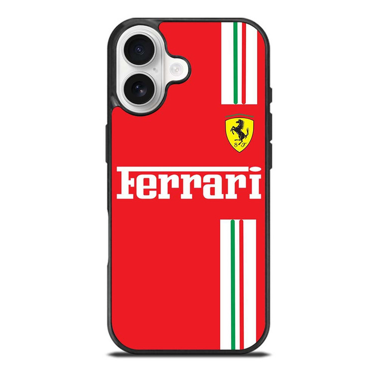 SCUDERIA FERRARI F1 STRIPE iPhone 17 Case Cover