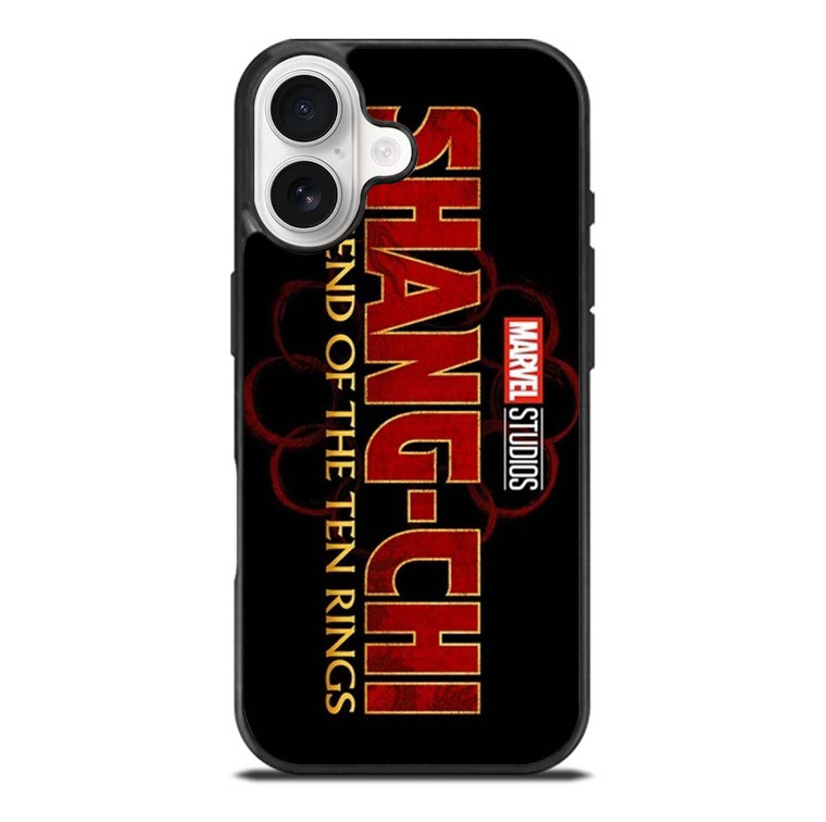 SHANG CHI AND THE LEGEND OF THE TEN RINGS MARVEL LOGO iPhone 17 Case Cover