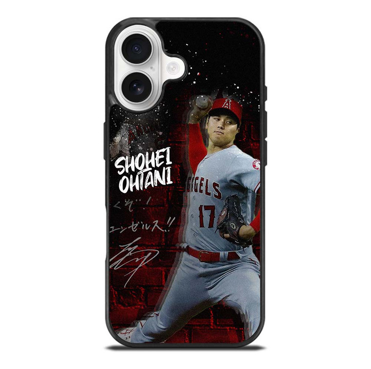 SHOHEI OHTANI LOS ANGELES ANGELS BASEBALL 2 iPhone 17 Case Cover