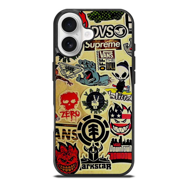 SKATEBOARDS BRAND BOMB iPhone 17 Case Cover