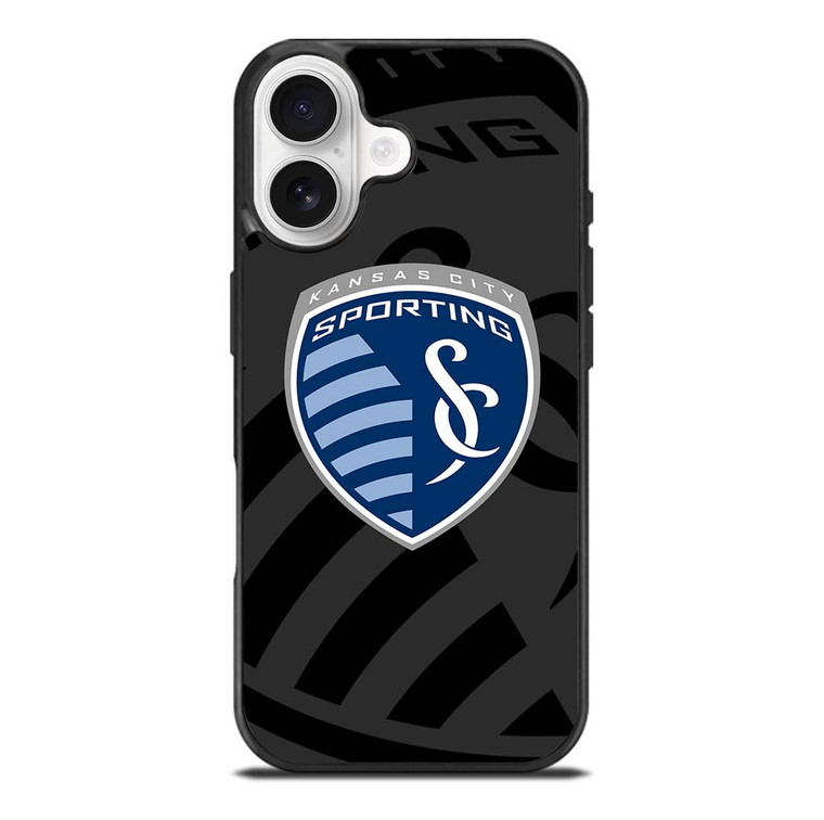 SPORTING KANSAS CITY MLS BLACK iPhone 17 Case Cover