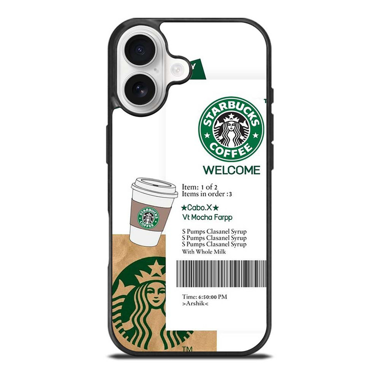 STARBUCKS COFFEE BILLS iPhone 17 Case Cover