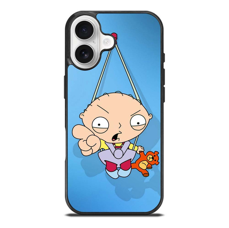 STEWIE GRIFFIN FAMILY GUY HANGING iPhone 17 Case Cover