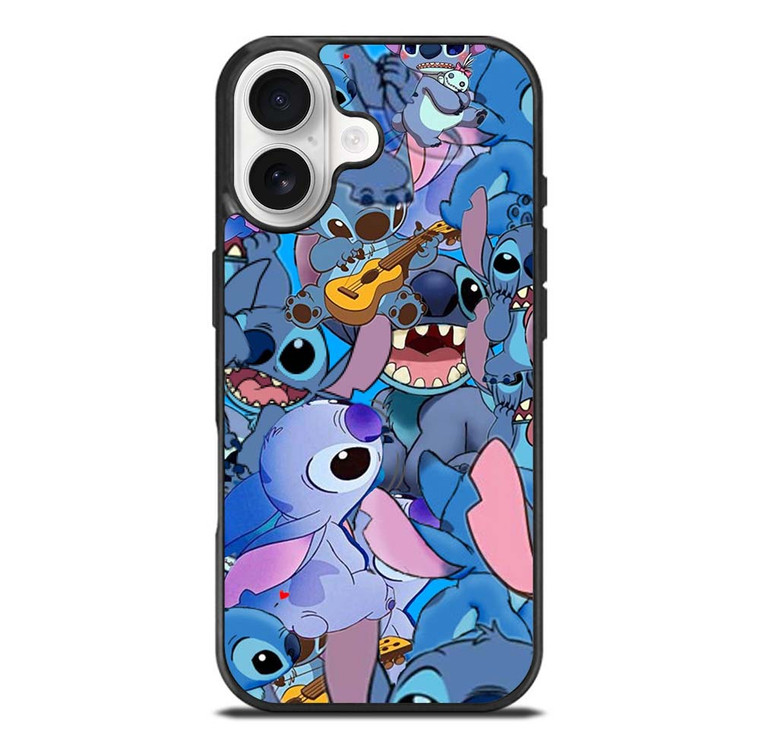 STITCH CARTOON COLLAGE iPhone 17 Case Cover