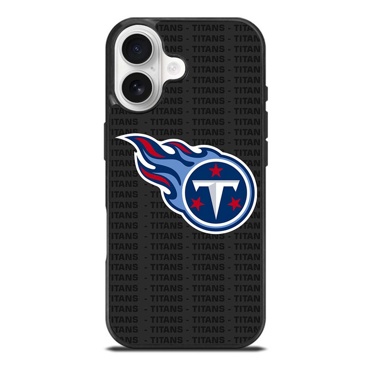 TENNESSEE TITANS FOOTBALL TEXT iPhone 17 Case Cover