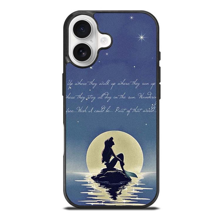 THE LITTLE MERMAID QUOTES iPhone 17 Case Cover