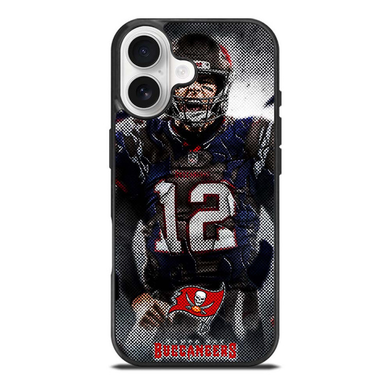 TOM BRADY TAMPA BAY BUCCANEERS NFL iPhone 17 Case Cover