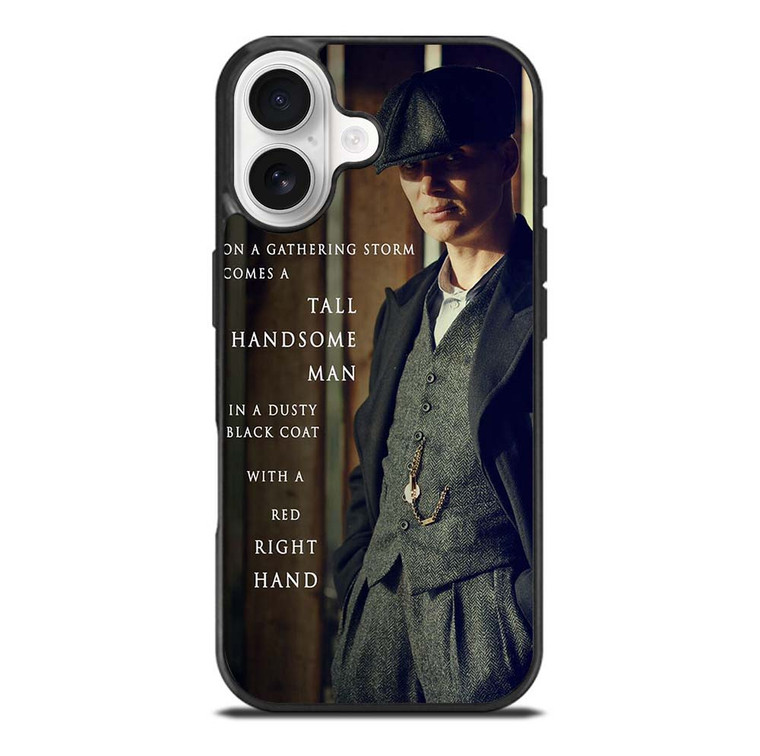 TOMMY SHELBY QUOTES iPhone 17 Case Cover