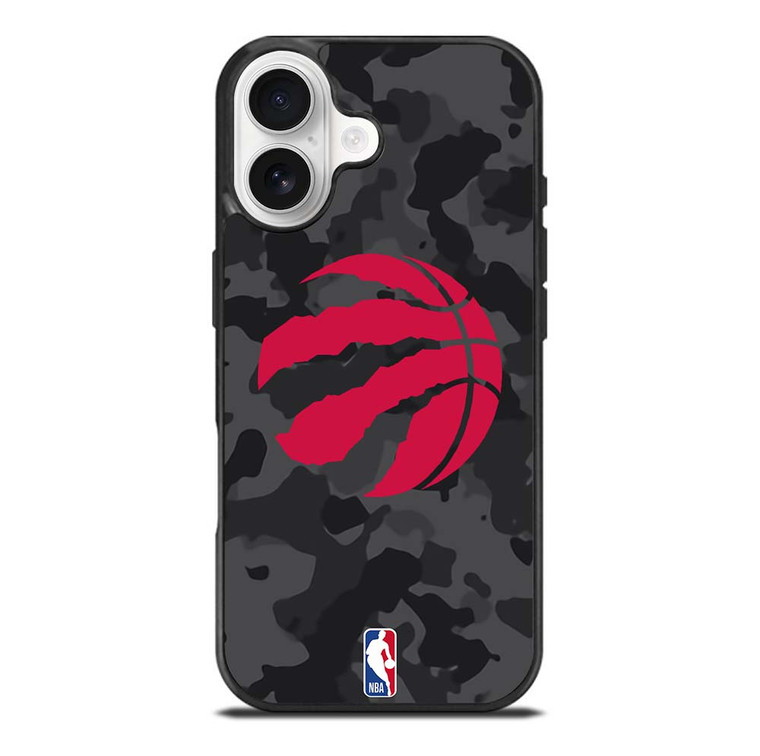 TORONTO RAPTORS BLACK CAMO iPhone 17 Case Cover