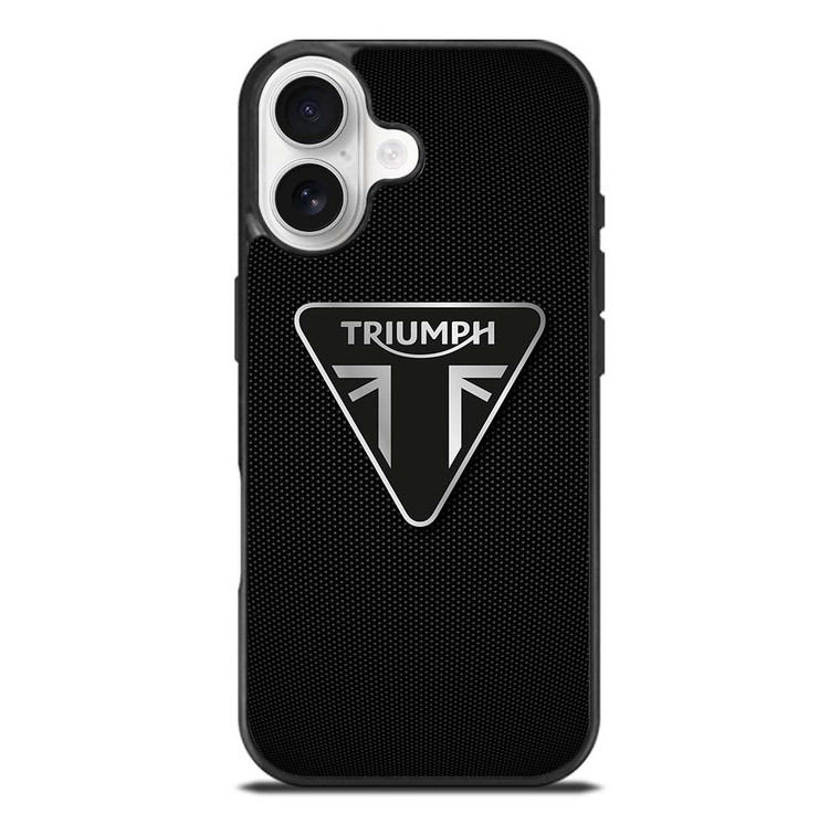 TRIUMPH CARBON FIBER iPhone 17 Case Cover