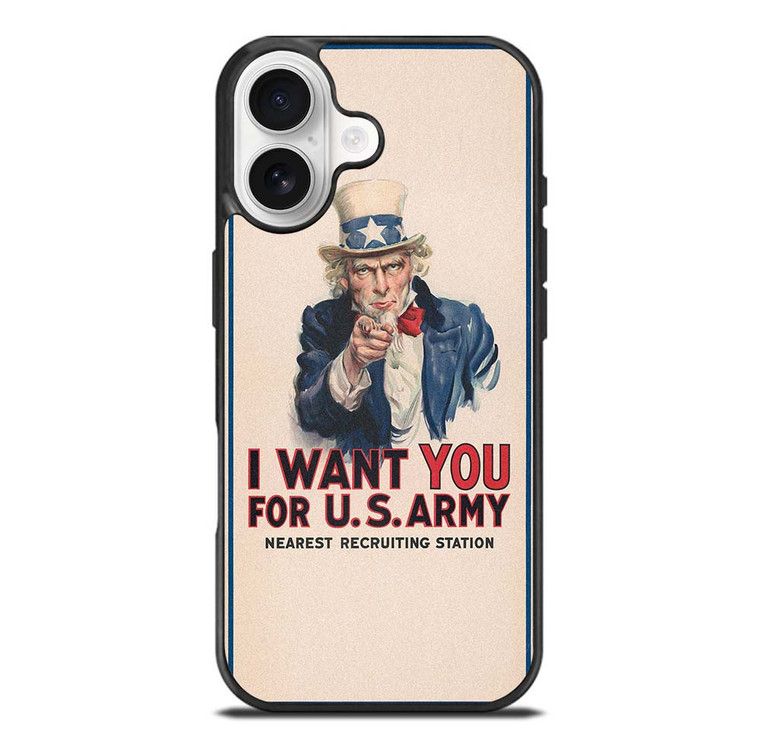 UNCLE SAM UNITED STATES ARMY iPhone 17 Case Cover