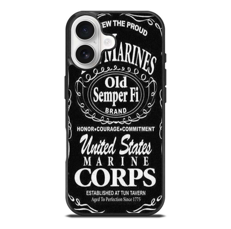 UNITED STATES US MARINE CORPS iPhone 17 Case Cover