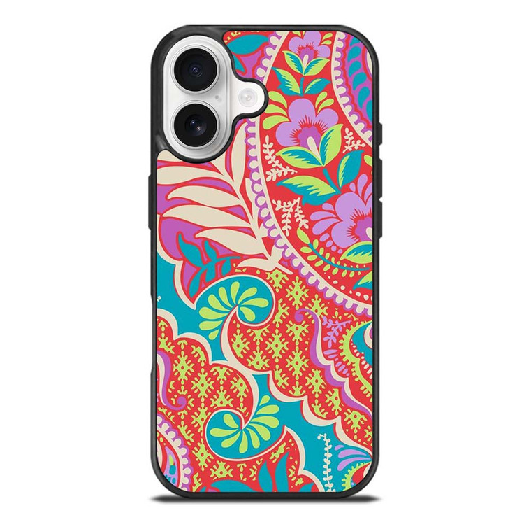 VERA BRADLEY FASHION FLORAL PATTERN iPhone 17 Case Cover