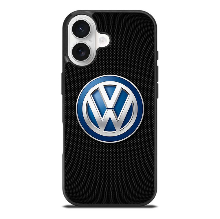 VW VOLKSWAGEN CARBON FIBER iPhone 17 Case Cover