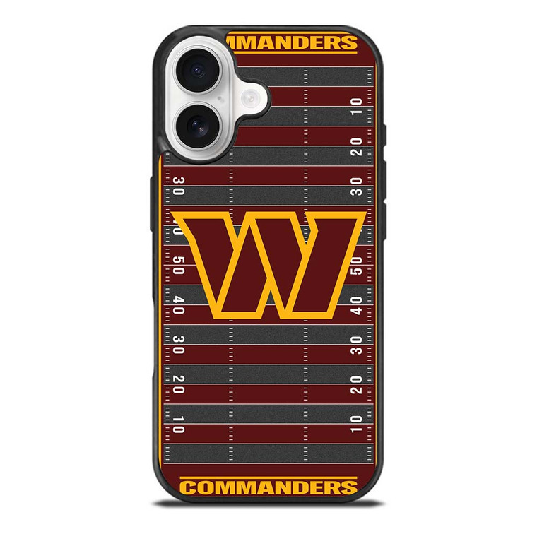 WASHINGTON COMMANDERS FOOTBALL FIELD iPhone 17 Case Cover