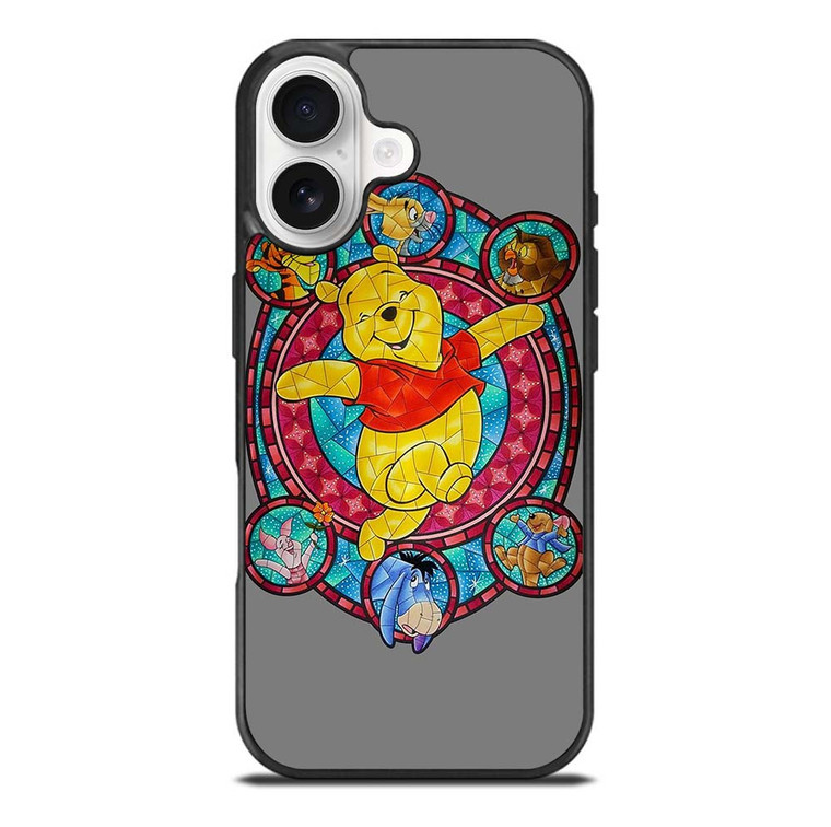WINNIE THE POOH AND FRIENDS DISNEY MOZAIC ART iPhone 17 Case Cover