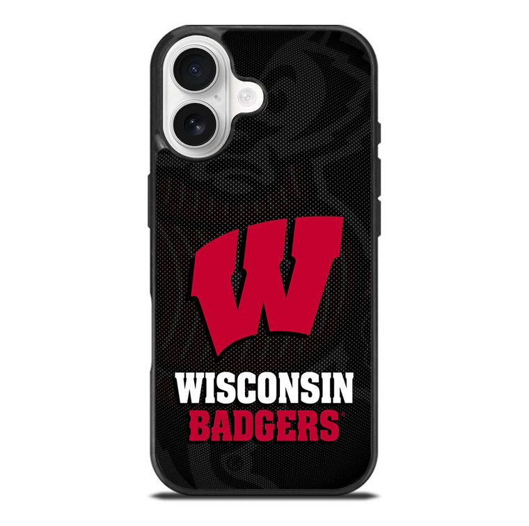 WISCONSIN BADGERS UNIVERSITY FOOTBALL iPhone 17 Case Cover