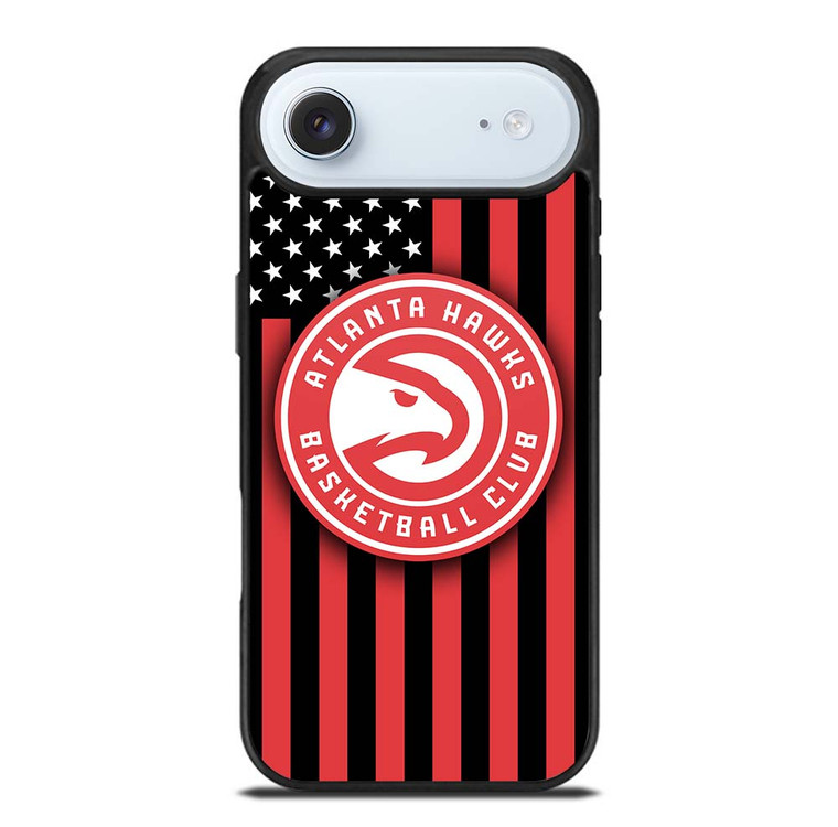 ATLANTA HAWKS NBA USA FLAG iPhone Air Case Cover