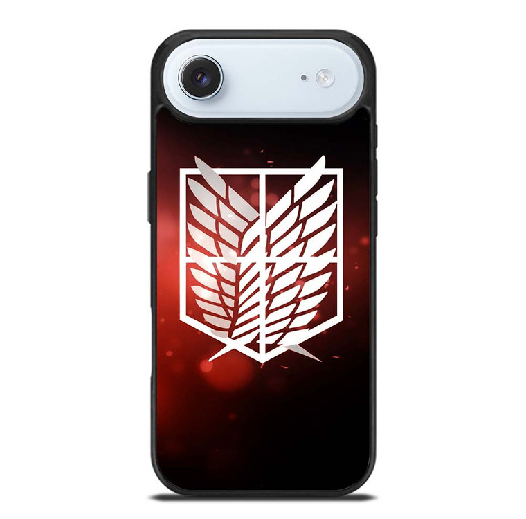 ATTACK ON TITAN LOGO RED iPhone Air Case Cover