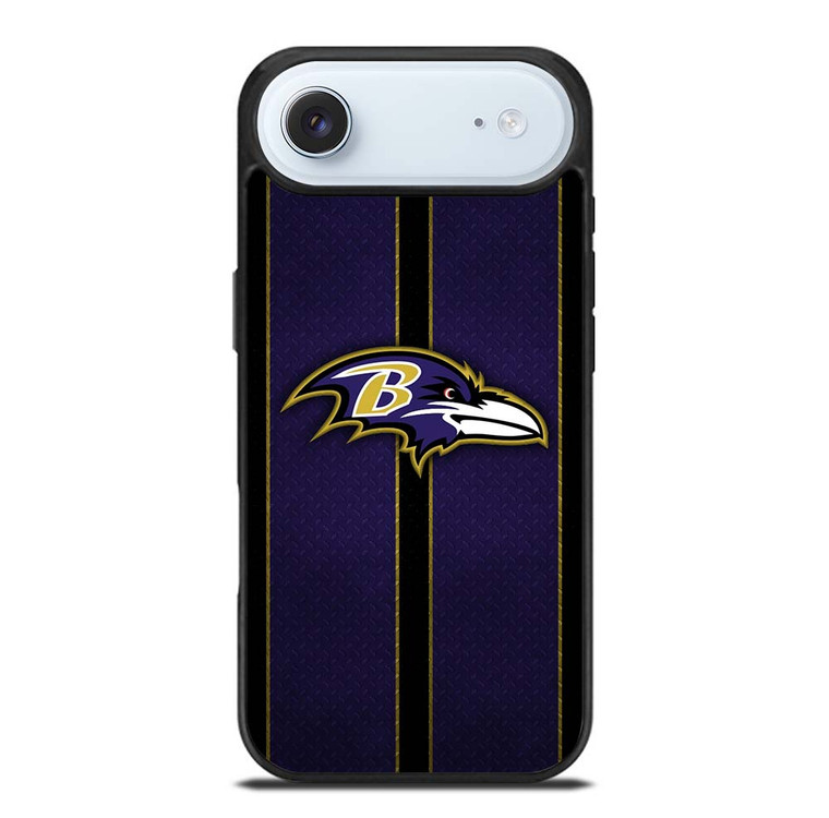 BALTIMORE RAVENS NFL METAL STRIPE iPhone Air Case Cover