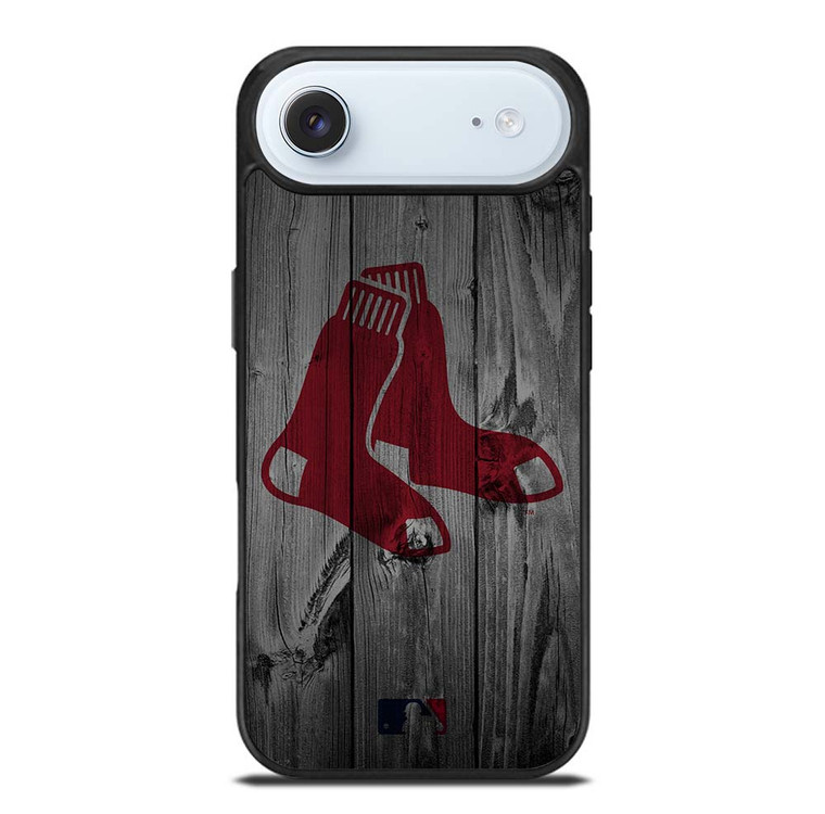BOSTON RED SOX BASEBALL MLB WOOD LOGO iPhone Air Case Cover