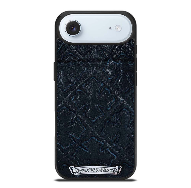 CHROME HEARTS LEATHER iPhone Air Case Cover