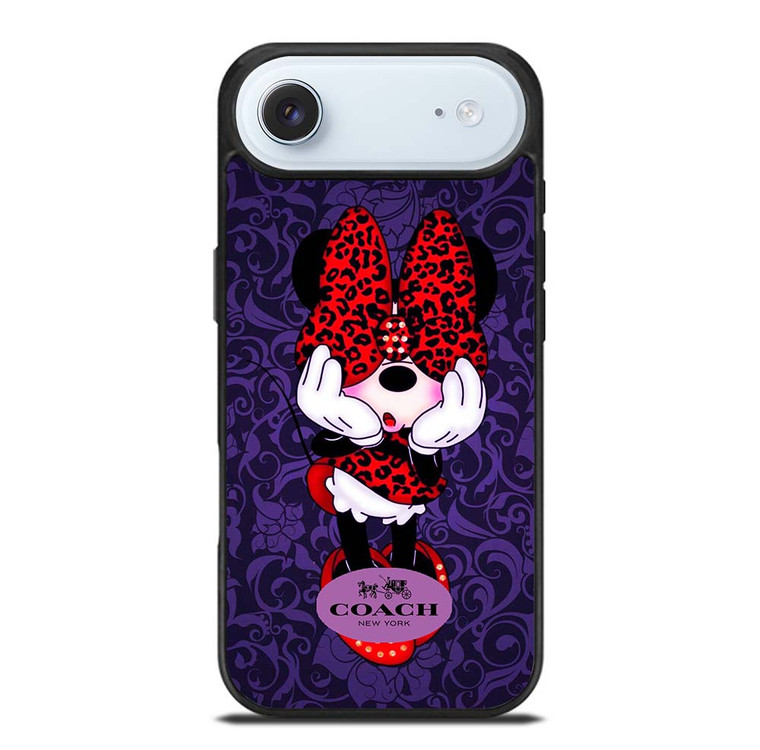 COACH MINNIE MOUSE PURPLE iPhone Air Case Cover