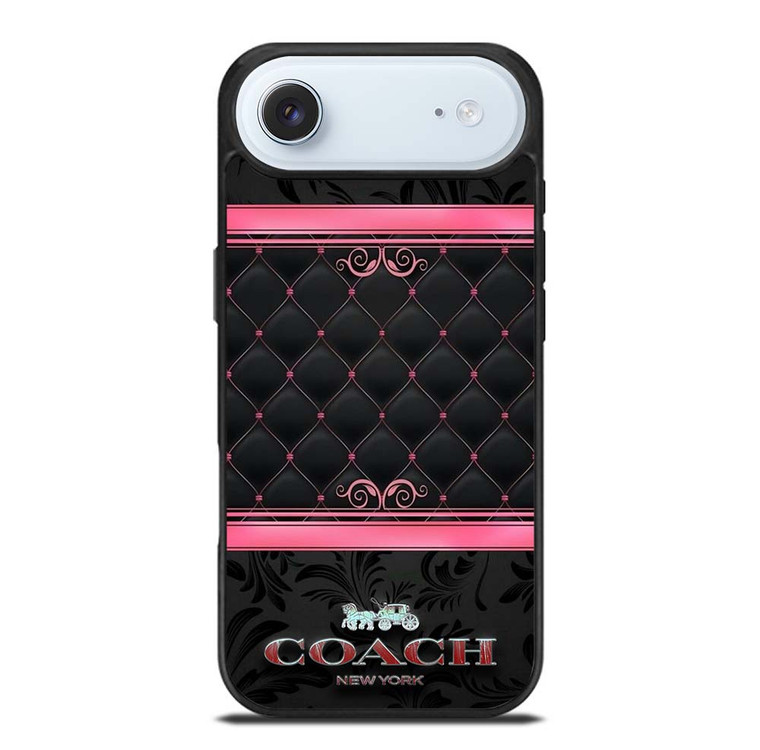 COACH NEW YORK PINK BLACK iPhone Air Case Cover