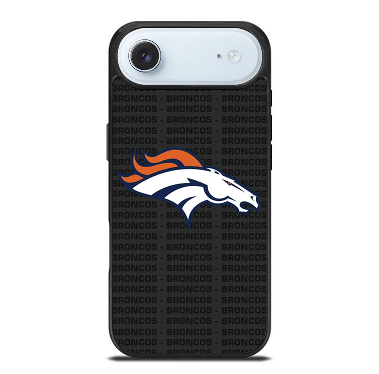 DENVER BRONCOS FOOTBALL TEXT iPhone Air Case Cover