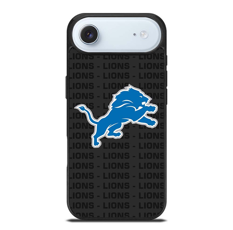 DETROIT LIONS FOOTBALL TEXT iPhone Air Case Cover