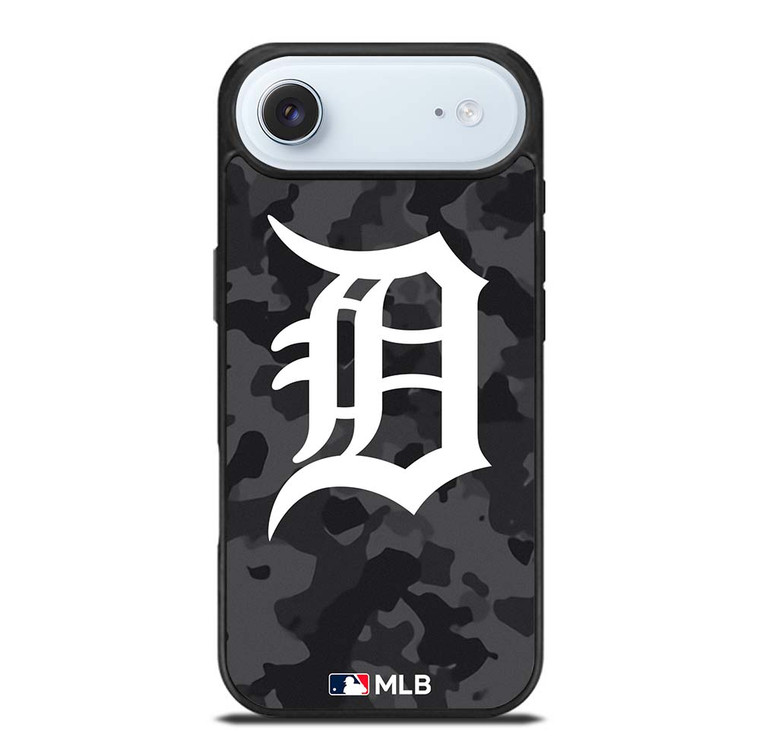 DETROIT TIGERS BASEBALL BLACK CAMO iPhone Air Case Cover
