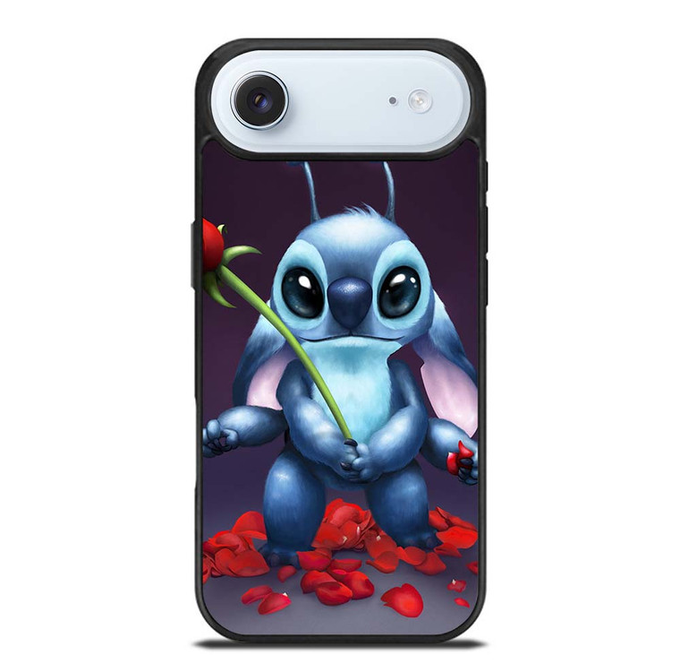 DISNEY STITCH AND ROSE FLOWER iPhone Air Case Cover