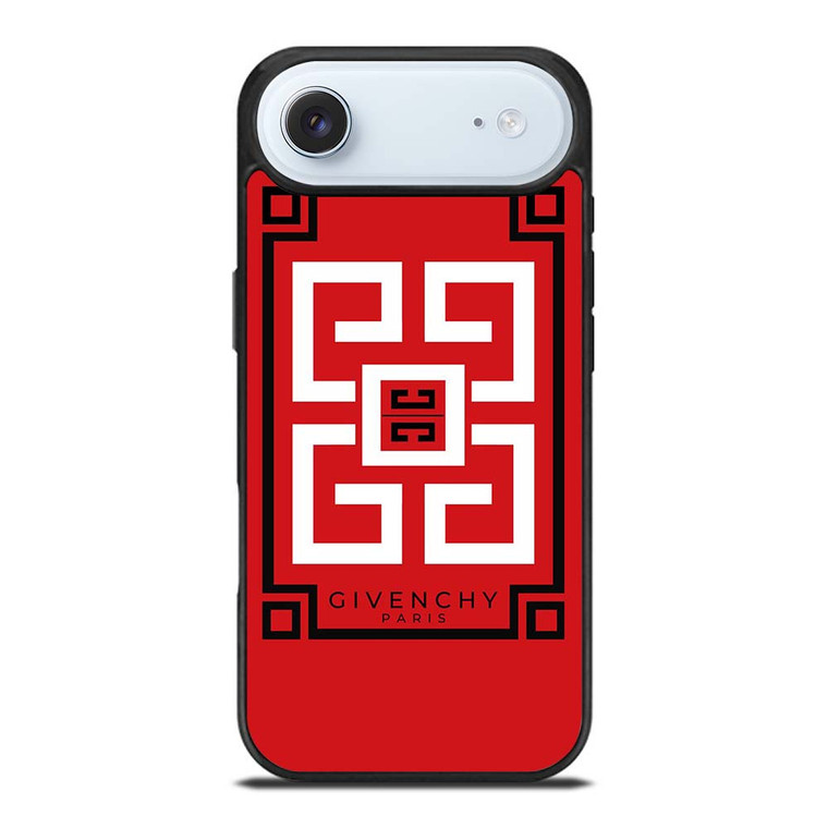 GIVENCHY PARIS ART LOGO RED iPhone Air Case Cover