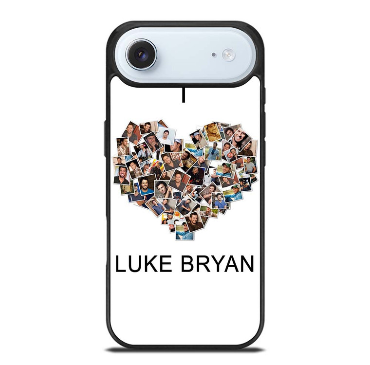 I LOVE LUKE BRYAN COLLAGE iPhone Air Case Cover