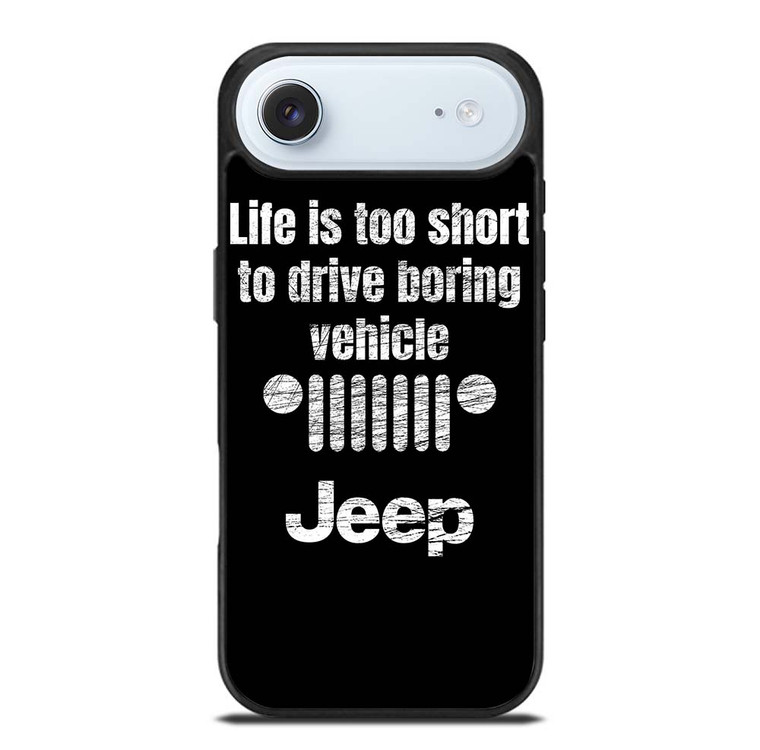 JEEP LIFE FUNNY QUOTES iPhone Air Case Cover