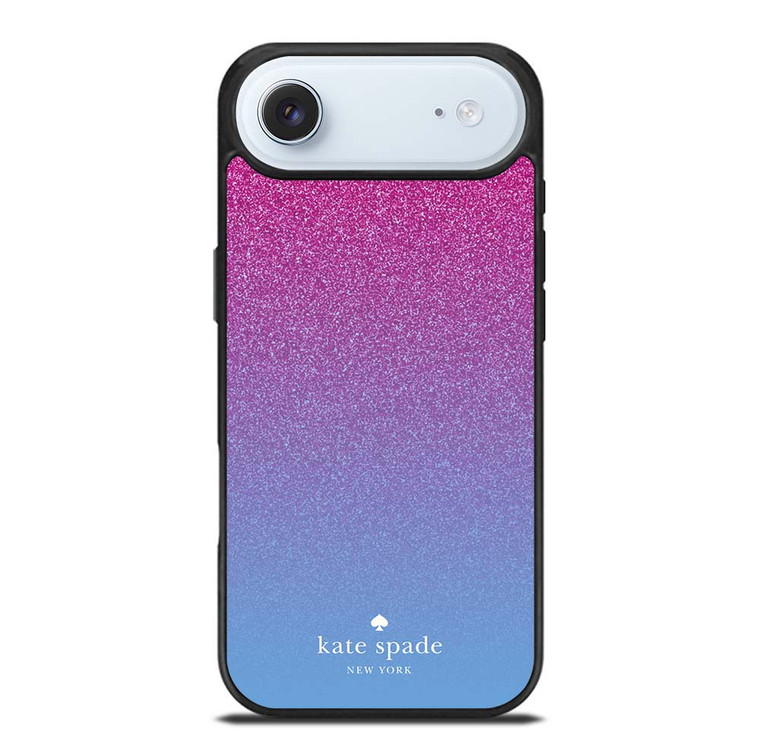 KATE SPADE NEW YORK PINK BLUE GLITTER iPhone Air Case Cover